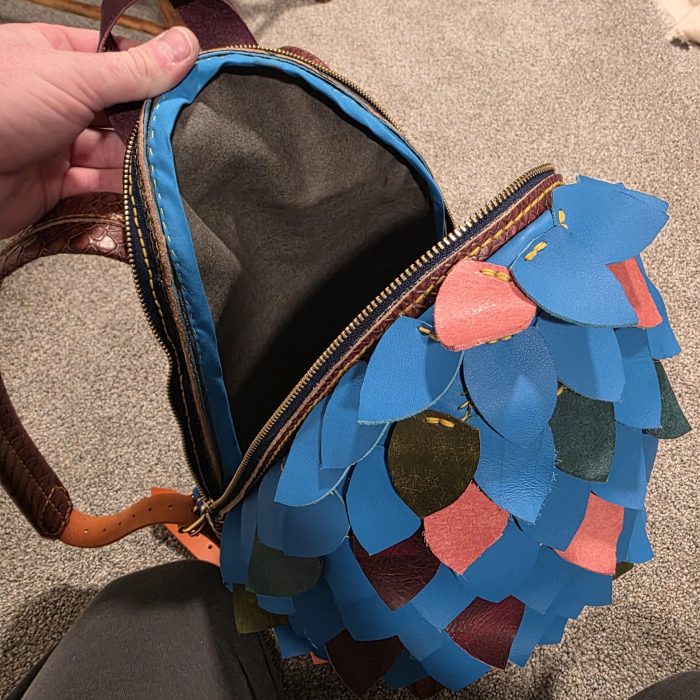 Handmade Dragon Egg Backpack